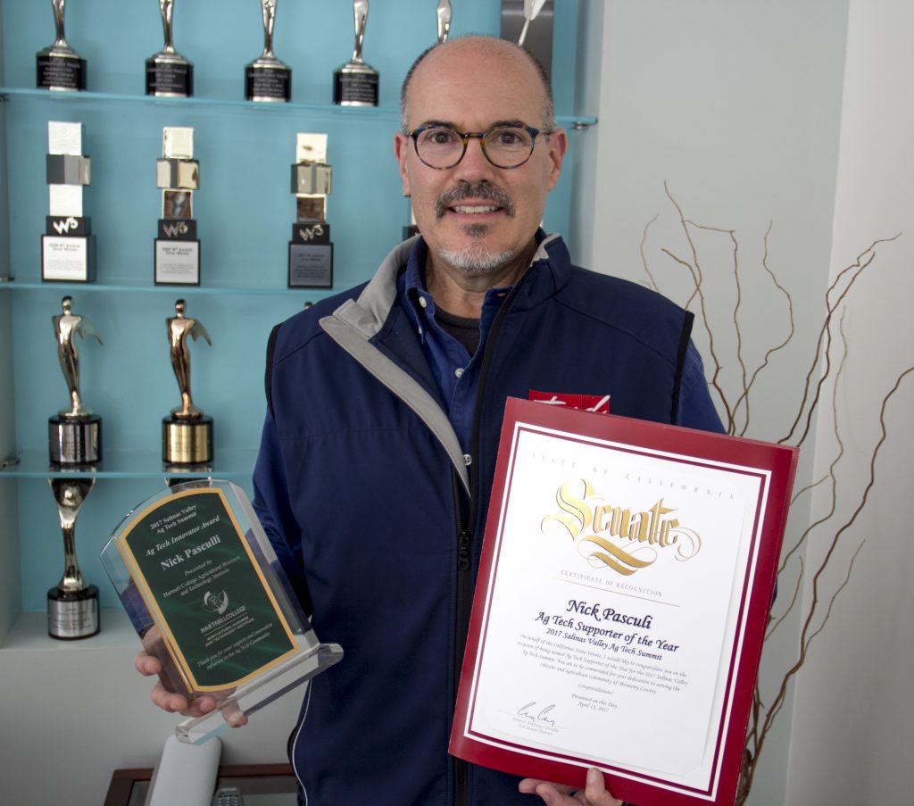 TMD’s Nick Pasculli Receives Ag Tech Innovator Award