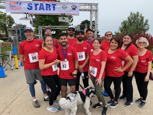 TMD participateing in the Center for Growing Talent’s 5k Race